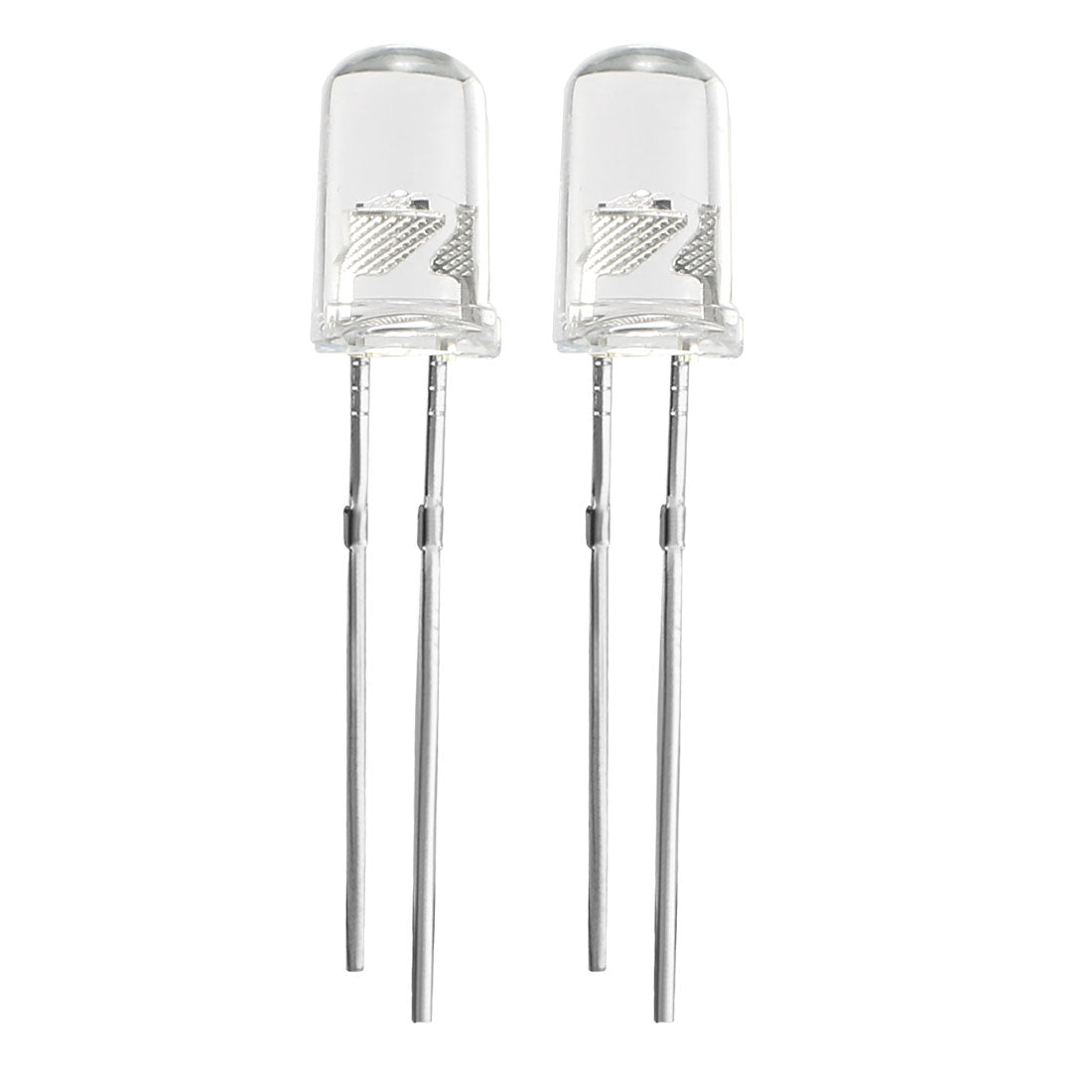 uxcell Uxcell 100 Stück 5mm Bunt Schnell Blinkend LED Diode Elektronik Ausstrahllicht 3-3,2 V DE