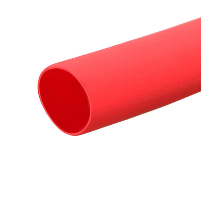 Harfington Uxcell Heat Shrink Tube 2:1 Electrical Insulation Tube Wire Cable Tubing Sleeving Wrap Red 6mm Diameter 10m Long