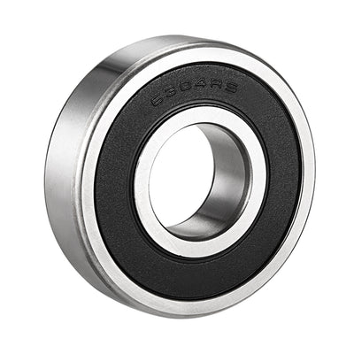 Harfington Uxcell Deep Groove Ball Bearings Metric Double Sealed Chrome Steel ABEC1 Z2 Level