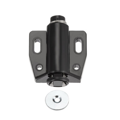 Harfington Uxcell Magnetic Touch Catch Latch Closures Nylon Black for Cabinet Door Shutter