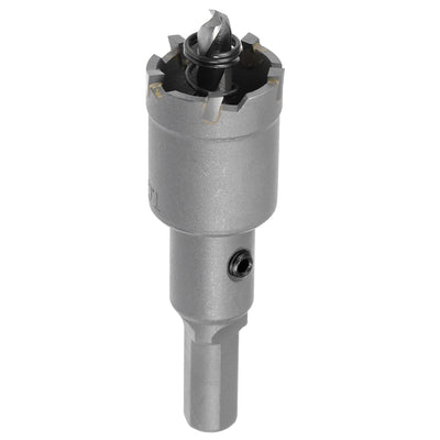 Harfington Uxcell Carbide Hole Cutter Drill Bits for Stainless Steel Alloy Metal, 24mm