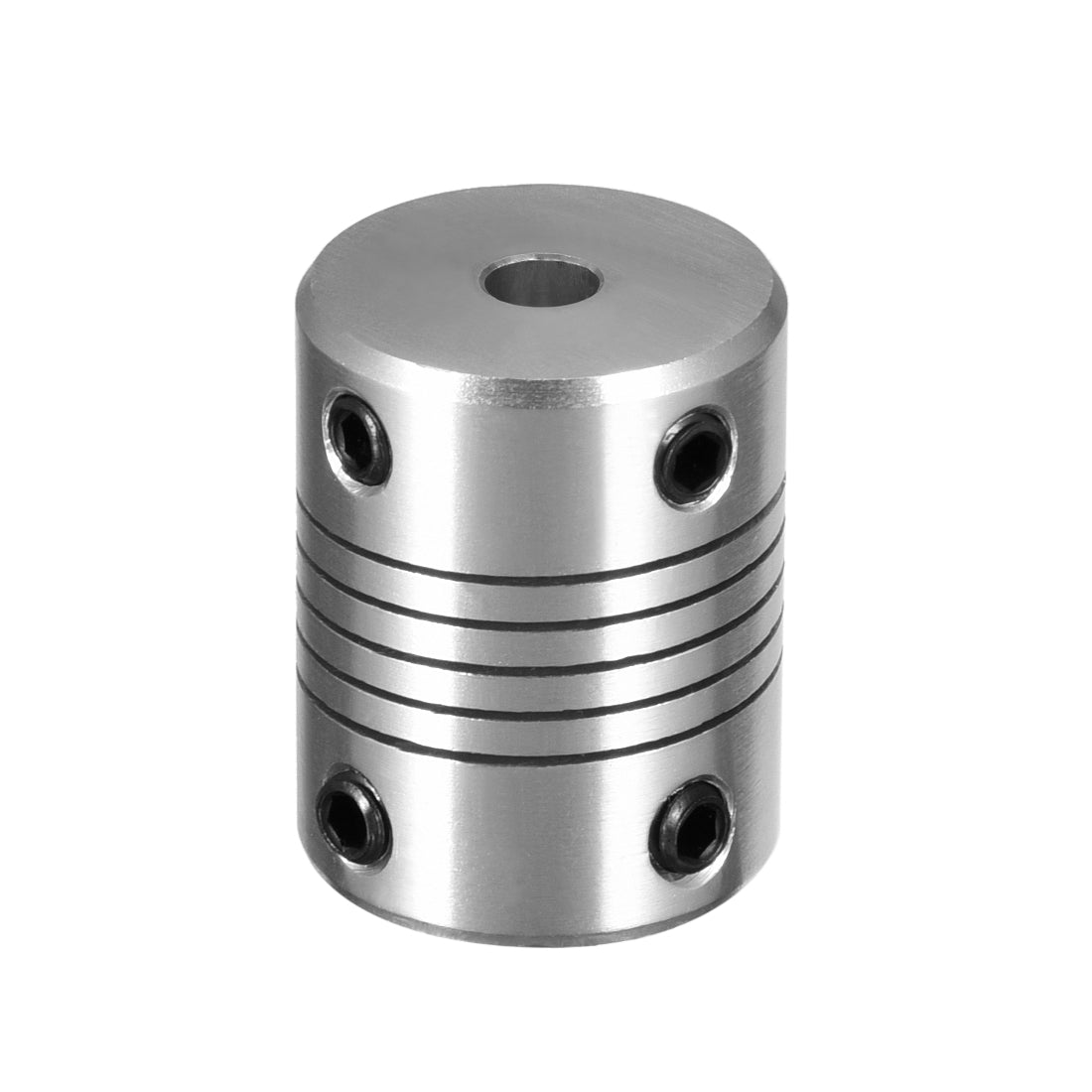 uxcell Uxcell 4mm to 6mm Aluminum Alloy Shaft Coupling Flexible Coupler Motor L25xD19