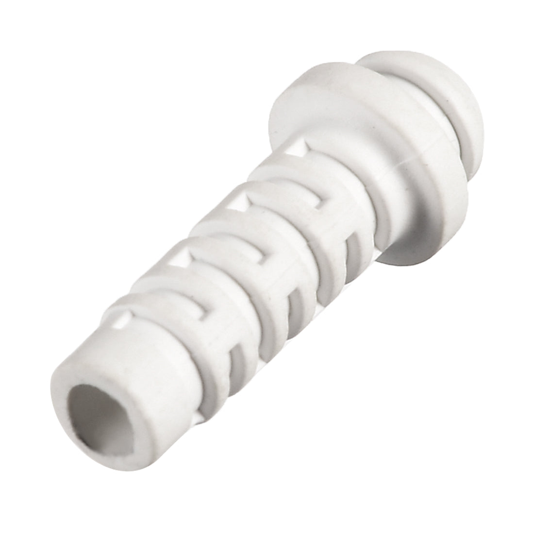 uxcell Uxcell 10pcs 4mm Inner Dia PVC Strain Relief Cord Boot Protector Power Tool Hose White