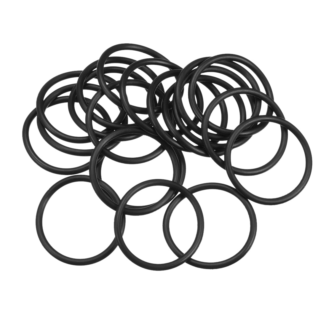 uxcell Uxcell O-Rings Nitrile Rubber 38.8mm x 45mm x 3.1mm Seal Rings Sealing Gasket 20pcs