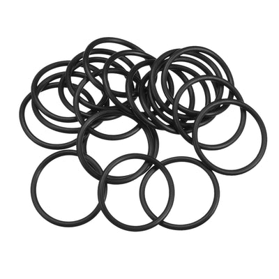 uxcell Uxcell O-Rings Nitrile Rubber 38.8mm x 45mm x 3.1mm Seal Rings Sealing Gasket 20pcs