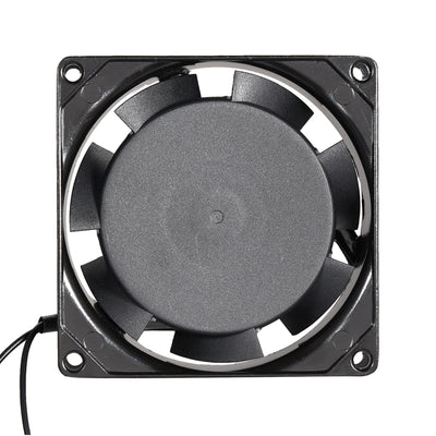 Harfington Uxcell Cooling Fan 80mm x 80mm x 25mm SF8025AT AC 220V-240V Long Life Sleeve Bearings