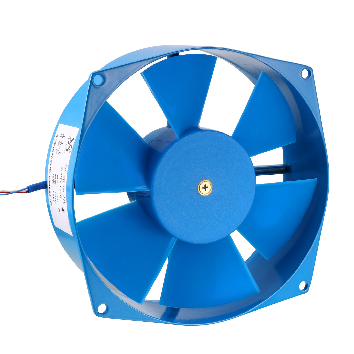 uxcell Uxcell Cooling Fan 210mm x 210mm x 72mm 200FZY2-D AC 220V/240V 0.45A Dual Ball Bearings