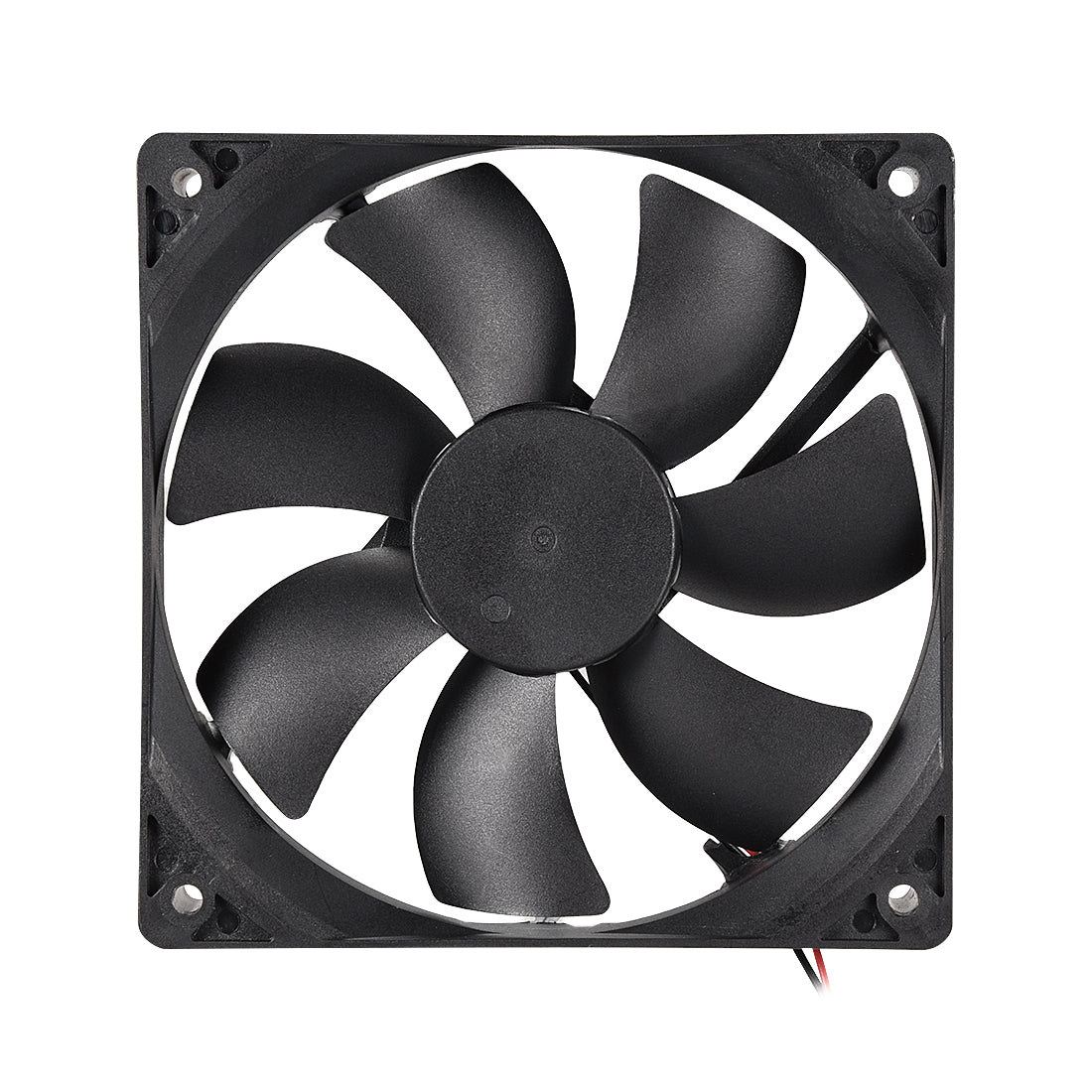 uxcell Uxcell Cooling Fan 120mm x 120mm x 25mm 12025MS DC 12V 0.3A Long Life Sleeve Bearings