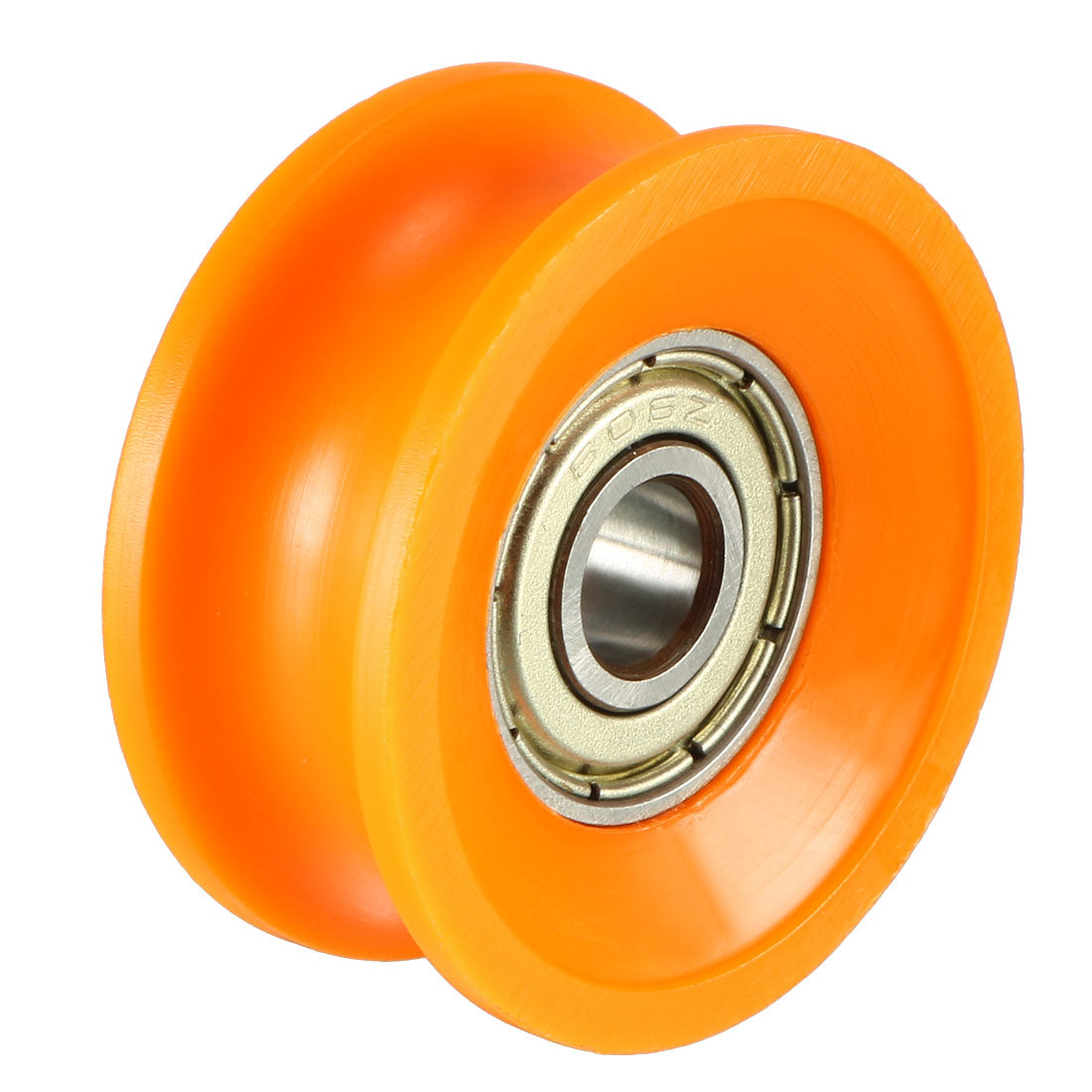 uxcell Uxcell 2.5mm Deep Metal V Groove Guide Bearing Pulley Rail Ball Wheel 6x30x13mm