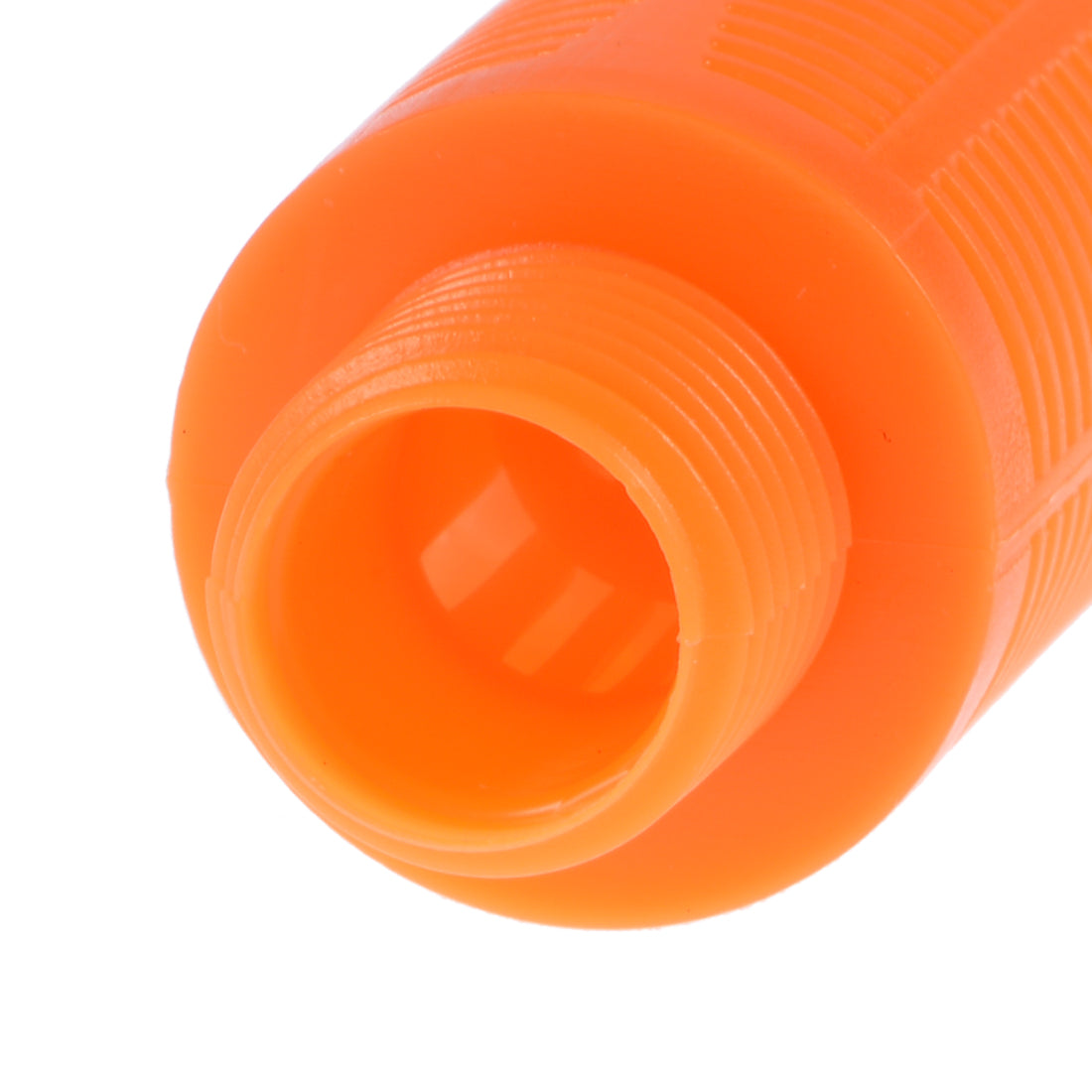 uxcell Uxcell 30 Stücke plastische Pneumatische Endschalldämpfer Schalldämpfer 1/4 PT Orange DE de