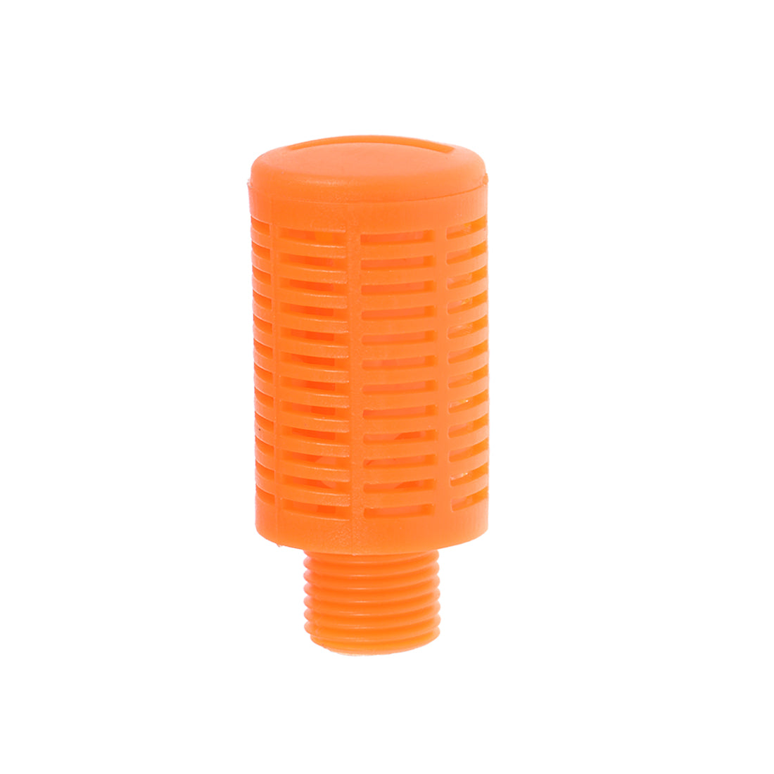 uxcell Uxcell 10 Stücke plastische Pneumatische Endschalldämpfer Schalldämpfer 1/8 PT Orange DE de