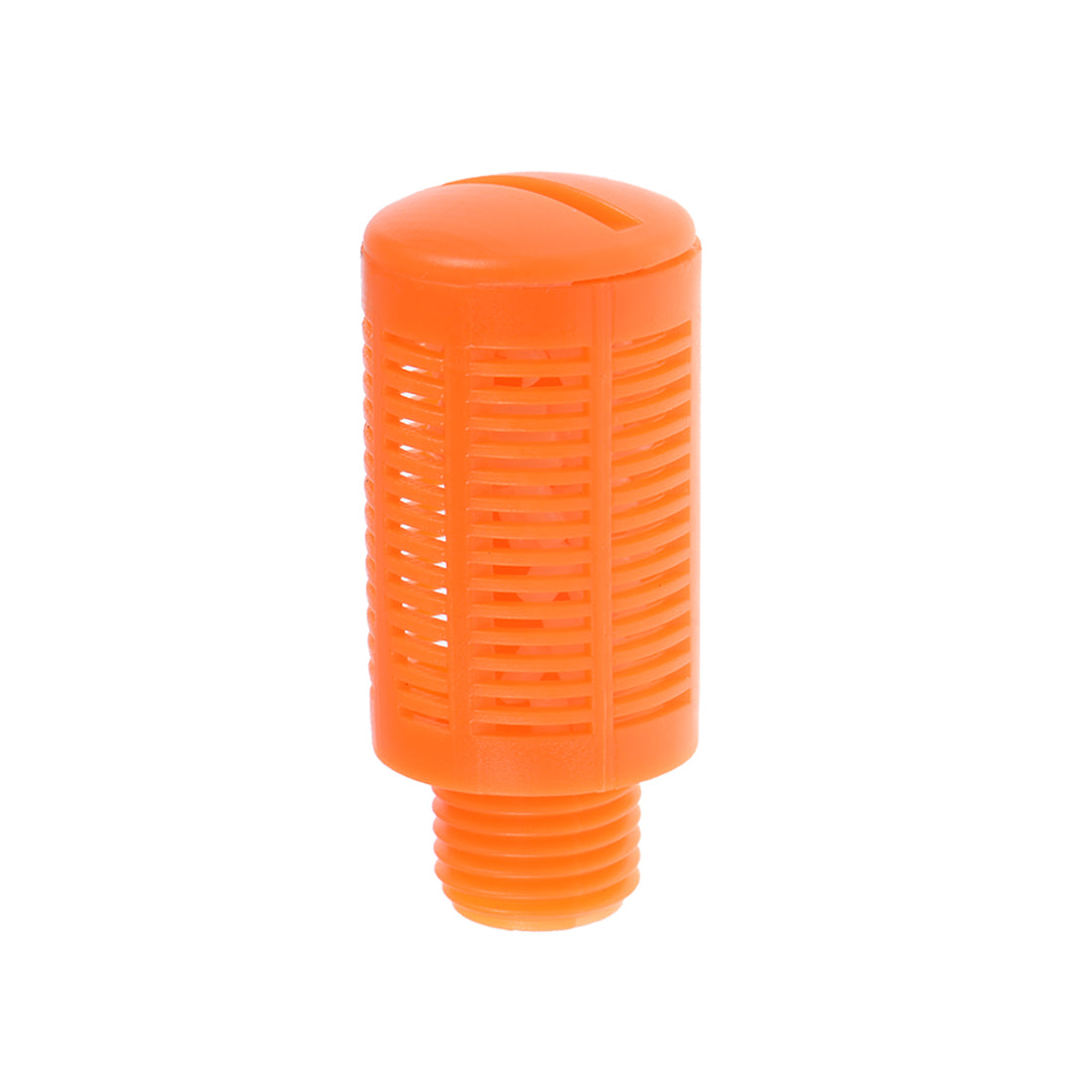 uxcell Uxcell 10 Stücke plastische Pneumatische Endschalldämpfer Schalldämpfer 1/4 PT Orange DE de