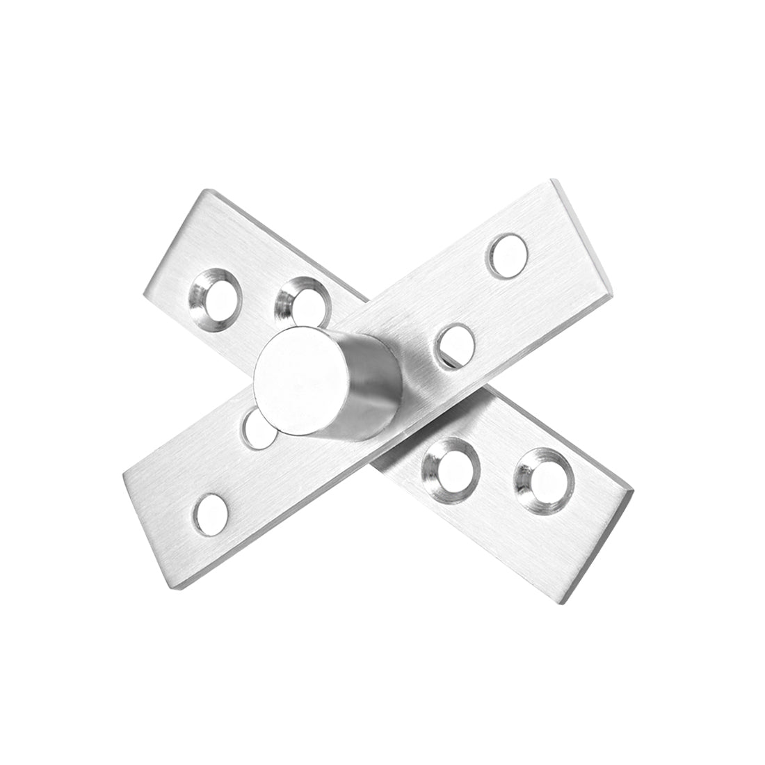 uxcell Uxcell 4 Sets Stainless Steel 360 Degree Door Pivot Hinge 75 x 17mm