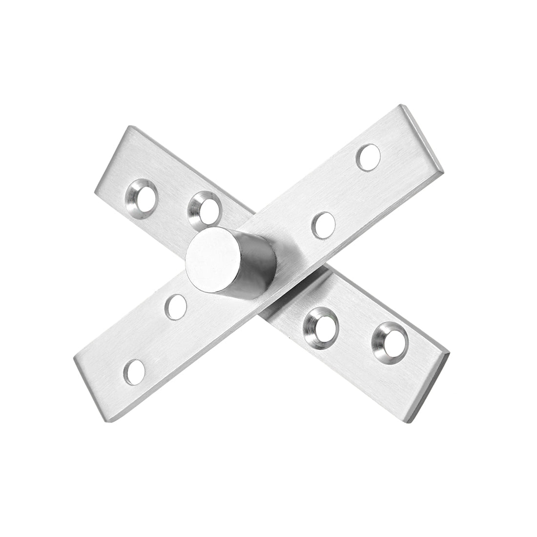 uxcell Uxcell 4 Sets Stainless Steel 360 Degree Door Pivot Hinge 95 x 18mm