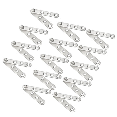 Harfington Uxcell 14 Sets Stainless Steel 360 Degree Rotating Door Pivot Hinge 60mm x 11mm