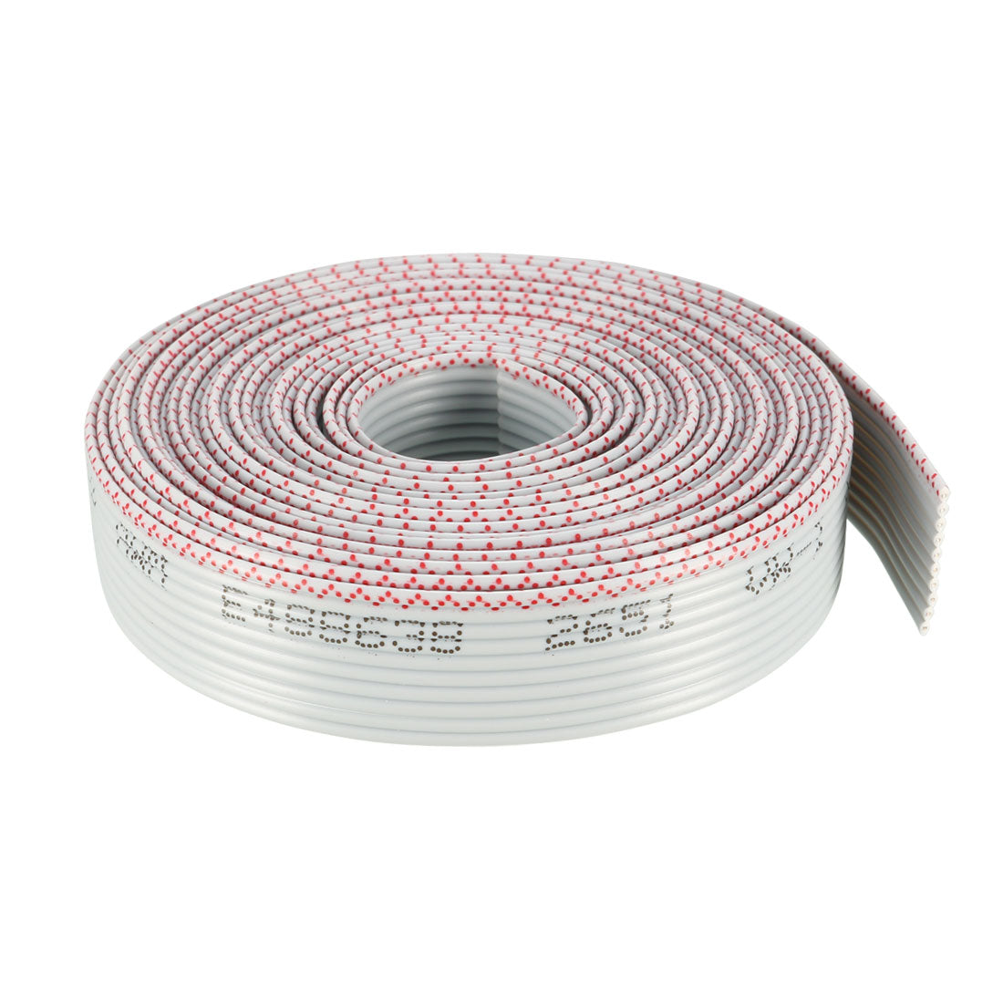 uxcell Uxcell Flat Ribbon Cable 10P Gray Wire 1.27mm Pitch 3 Meters Long