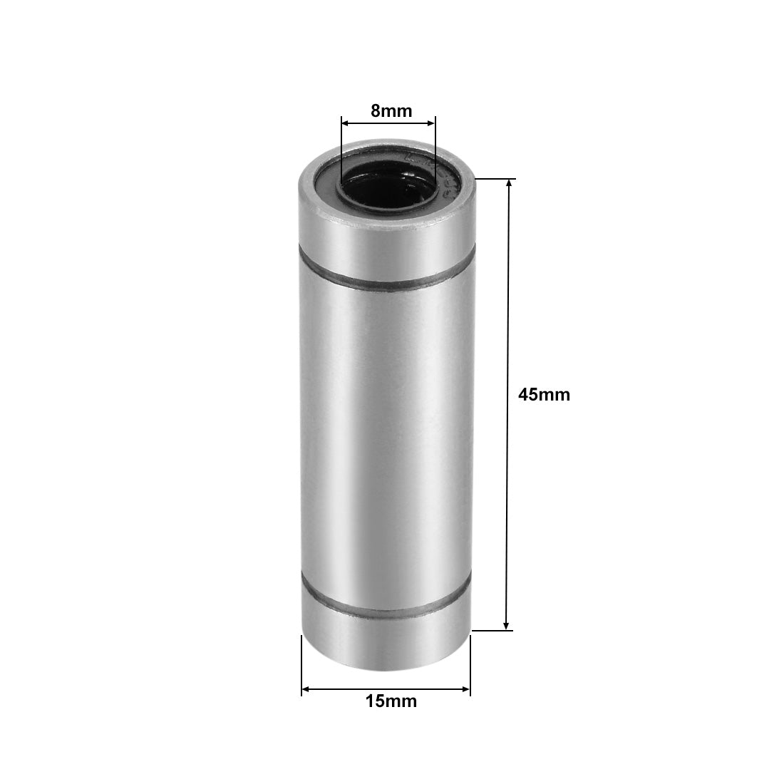 uxcell Uxcell Linear Motion Ball Bearings Extra Long for 3D Printers