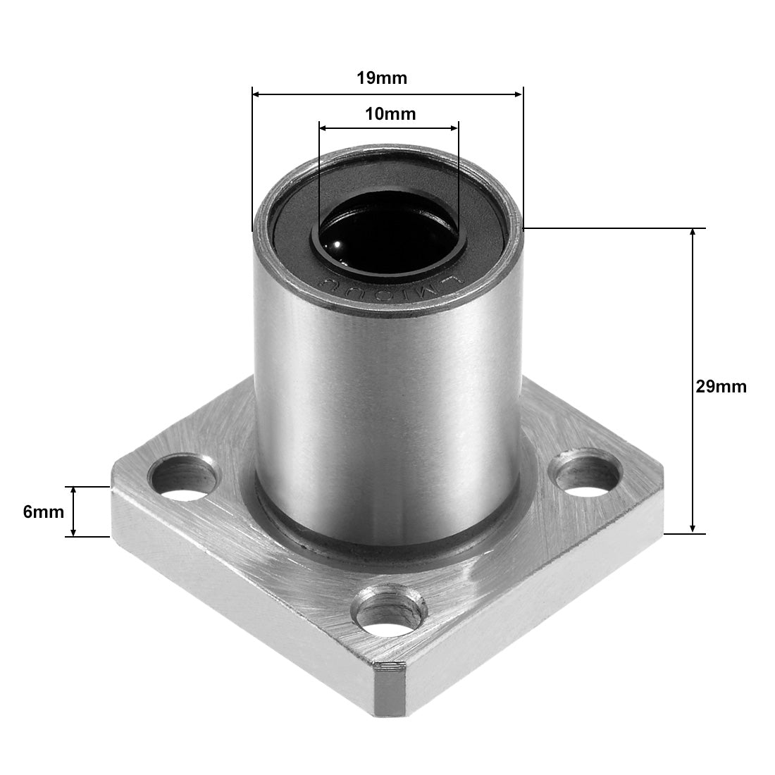 uxcell Uxcell Linear Motion Ball Bearings Square Flange