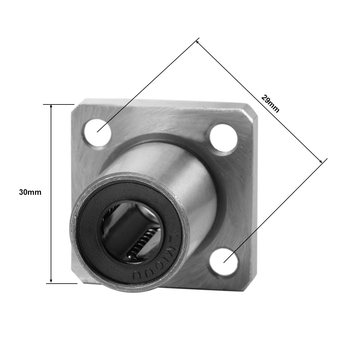 uxcell Uxcell Linear Motion Ball Bearings Square Flange