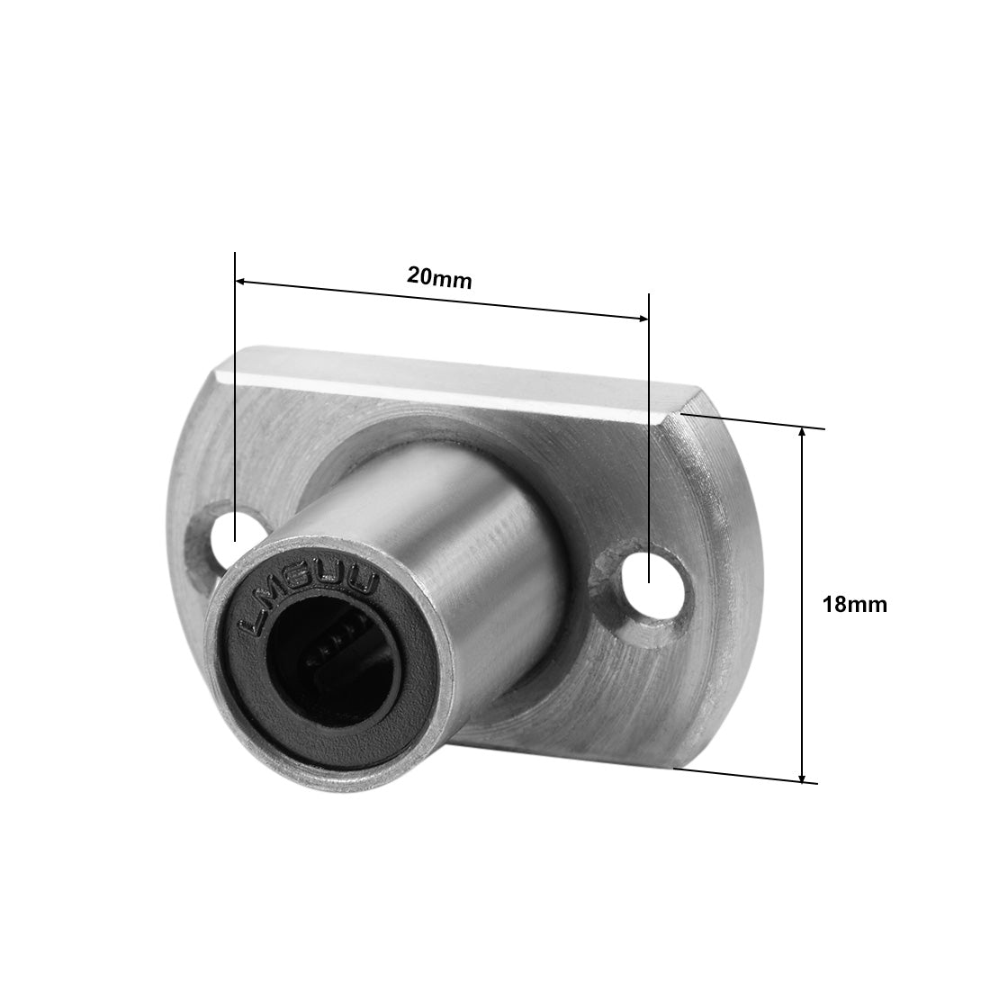 uxcell Uxcell Linear Motion Ball Bearings Oval Flange