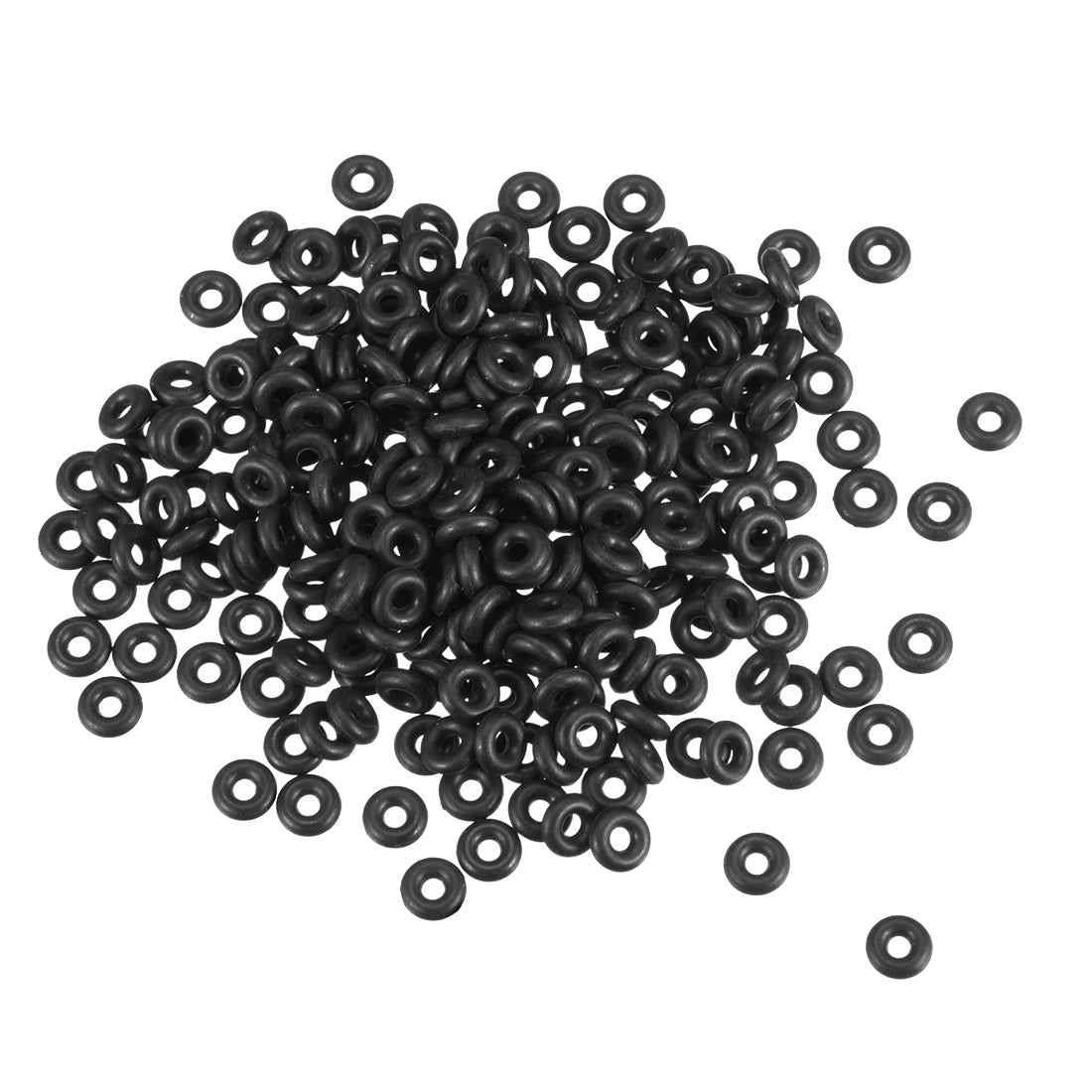 uxcell Uxcell O-Rings Nitrile Rubber 3mm x 7mm x 2mm Seal Rings Sealing Gasket 200pcs