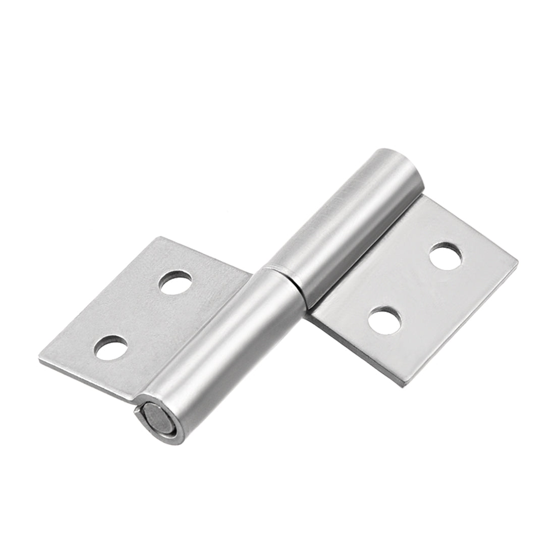 uxcell Uxcell 2-inch Long Steel Small Slip Joint Flag Hinge - Lift Off Right Handed Lid Door