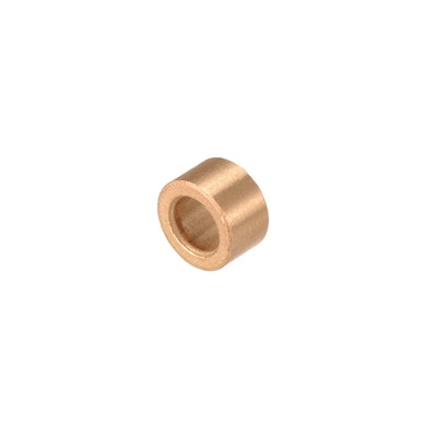 Harfington Uxcell Bearing Sleeve Length Self-Lubricating Sintered Bronze Bushings