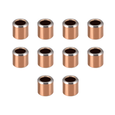 Harfington Uxcell Sleeve Bearing Plain Bearings Wrapped Oilless Bushings