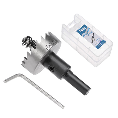 Harfington Uxcell 36mm HSS Drill Bit Hole Saw Cutter for Metal Alloy Wood