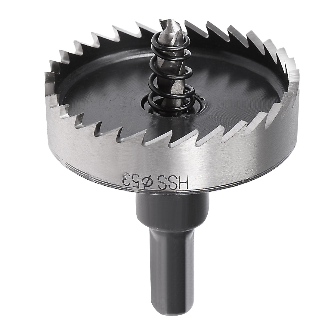 uxcell Uxcell 53mm High Speed Steel Drill Bit Hole Saw Cutter for Metal Alloy Wood