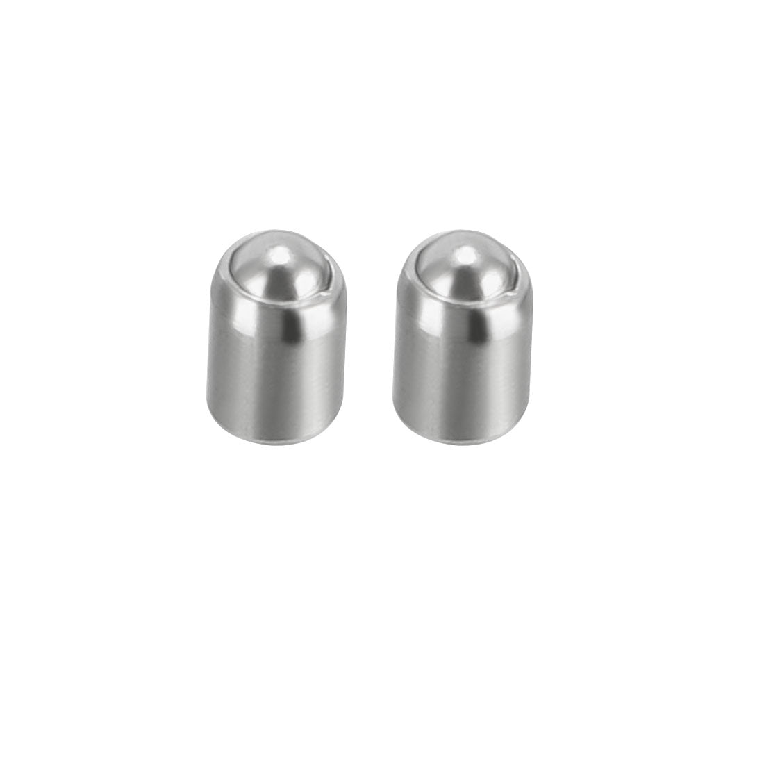 uxcell Uxcell Door Cabinet Closet Drawer 2mm Dia Stainless Steel Ball Catch Latch Catcher 2Pcs