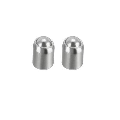 Harfington Uxcell Door Cabinet Closet Drawer 2mm Dia Stainless Steel Ball Catch Latch Catcher 2Pcs