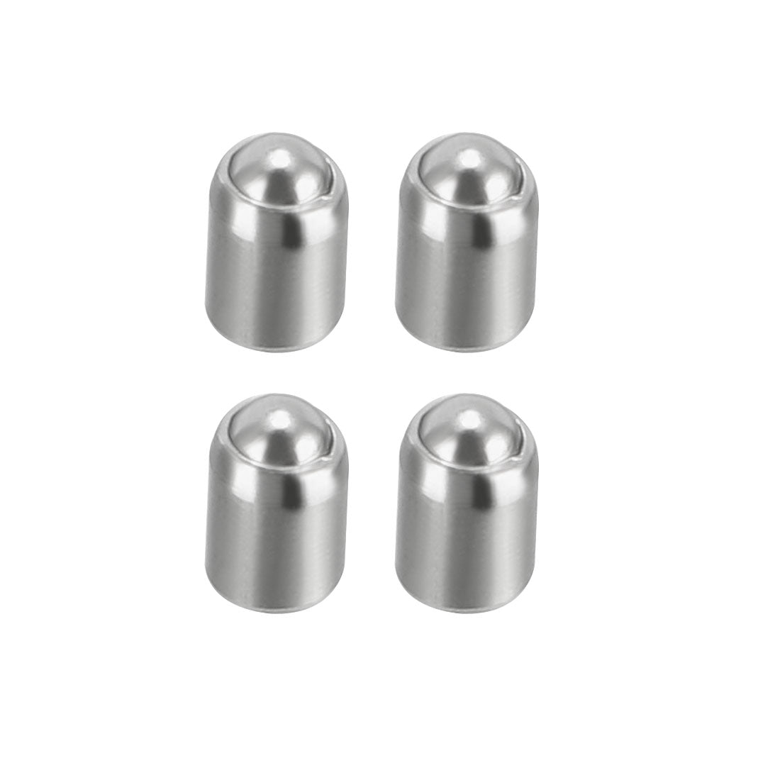 uxcell Uxcell Door Cabinet Closet Drawer 2mm Dia Stainless Steel Ball Catch Latch Catcher 4Pcs