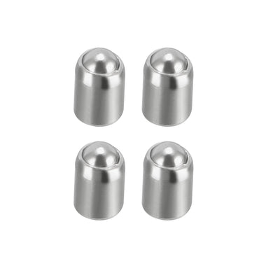 Harfington Uxcell Door Cabinet Closet Drawer 2mm Dia Stainless Steel Ball Catch Latch Catcher 4Pcs