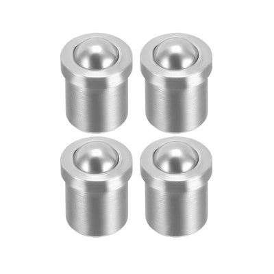 Harfington Uxcell Door Cabinet Closet Drawer 4mm Dia Stainless Steel Ball Catch Latch Catcher 4Pcs