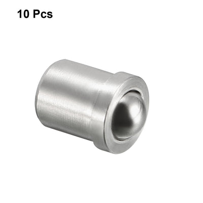 Harfington Uxcell Door Cabinet Closet Drawer 4mm Dia Stainless Steel Ball Catch Latch Catcher 10Pcs