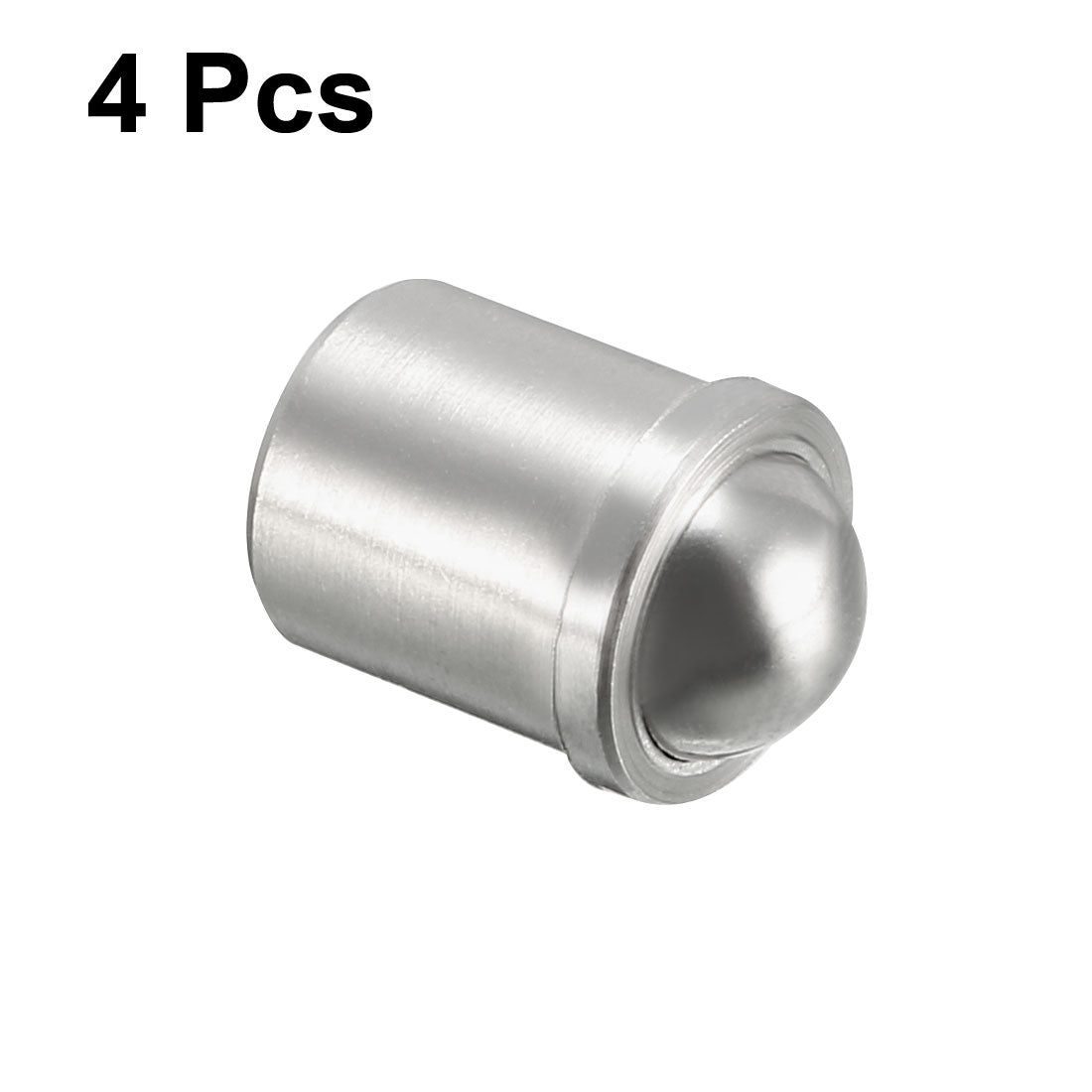 uxcell Uxcell Door Cabinet Closet Drawer 6mm Dia Stainless Steel Ball Catch Latch Catcher 4Pcs