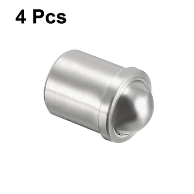 Harfington Uxcell Door Cabinet Closet Drawer 6mm Dia Stainless Steel Ball Catch Latch Catcher 4Pcs