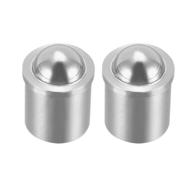 Harfington Uxcell Door Cabinet Closet Drawer 8mm Dia Stainless Steel  Ball Catch Latch Catcher 2Pcs