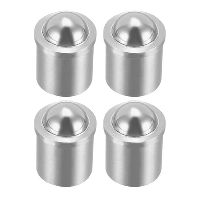 Harfington Uxcell Door Cabinet Closet Drawer 8mm Dia Stainless Steel Ball Catch Latch Catcher 4Pcs