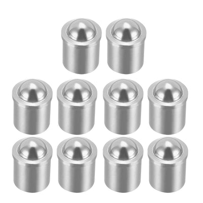 Harfington Uxcell Door Cabinet Closet Drawer 8mm Dia Stainless Steel  Ball Catch Latch Catcher 10Pcs