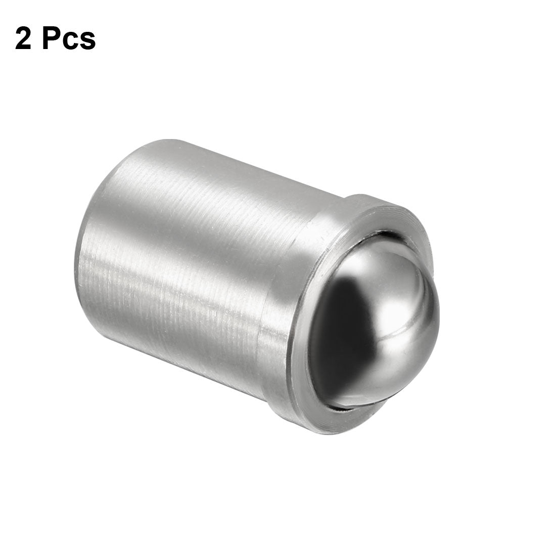 uxcell Uxcell Door Cabinet Closet Drawer 12mm Dia Stainless Steel Ball Catch Latch Catcher 2Pcs