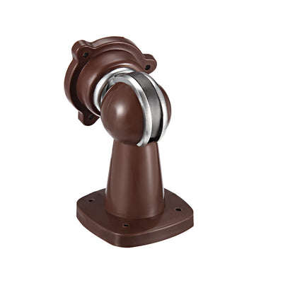 Harfington Uxcell Plastic Door Magnetic Catch Holder Stopper Doorstop Screw Mount Brown