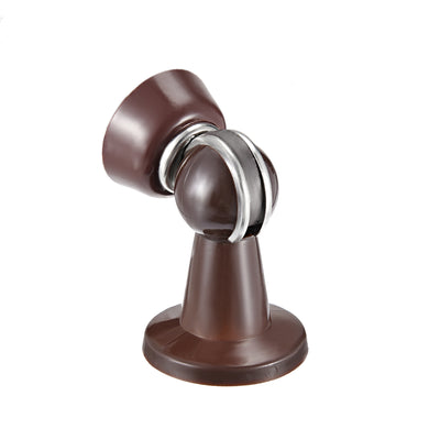 Harfington Uxcell Plastic Door Magnetic Catch Holder Stopper With Hidden Screw Mounts Brown