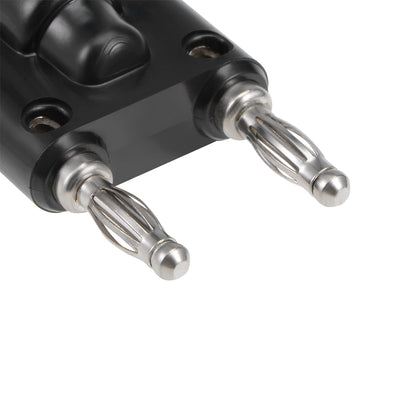 Harfington Uxcell Audio Lautsprecher CCTV Kamera BNC Buchse auf Dual Schichtung Banana Connector