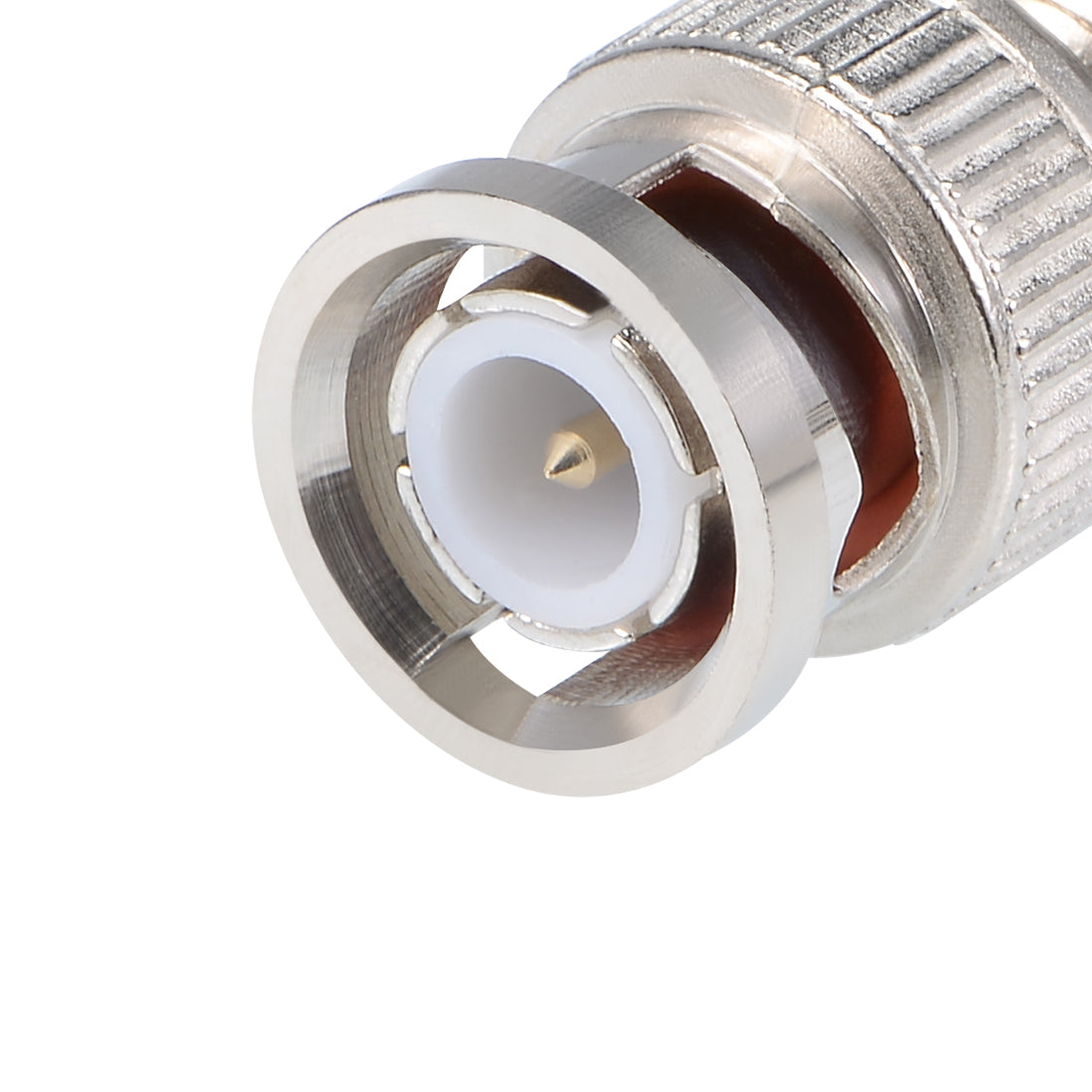 uxcell Uxcell Legierung BNC Stecker auf Stecker HF Koaxial Adapter Anschluss Video