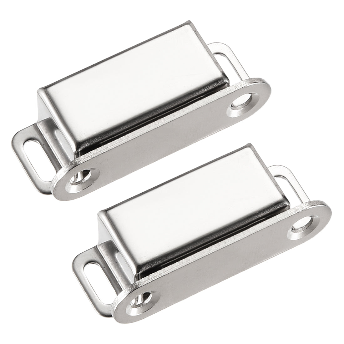 uxcell Uxcell 2Pcs Door Cabinet Magnetic Catch Magnet Latch Closure Stainless Steel 46mm Length