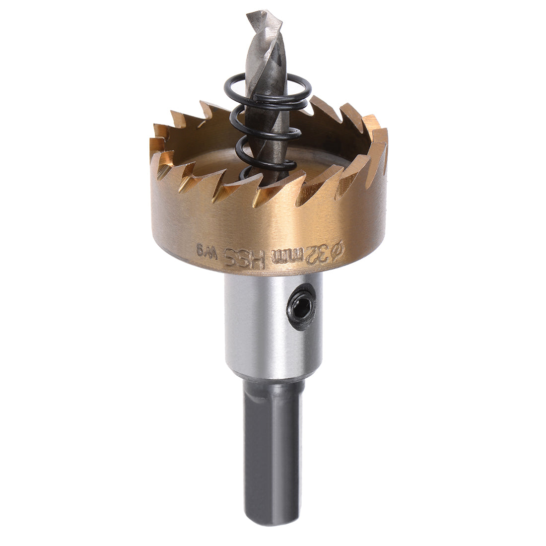 uxcell Uxcell 32mm HSS Drill Bit Hole Saw Stainless High Speed Steel Metal Alloy