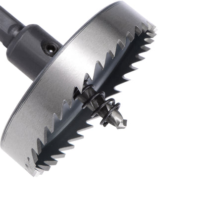 Harfington Uxcell 65mm HSS Drill Bit Hole Saw for Stainless Steel Metal Alloy Wood