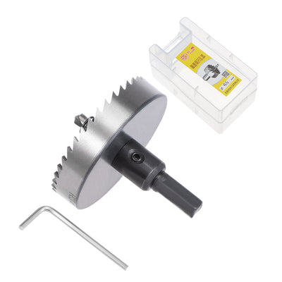 Harfington Uxcell 65mm HSS Drill Bit Hole Saw for Stainless Steel Metal Alloy Wood